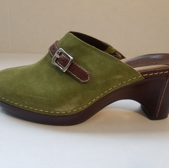 Cole Haan Suede leather wedge Mule - Picture 2 of 5